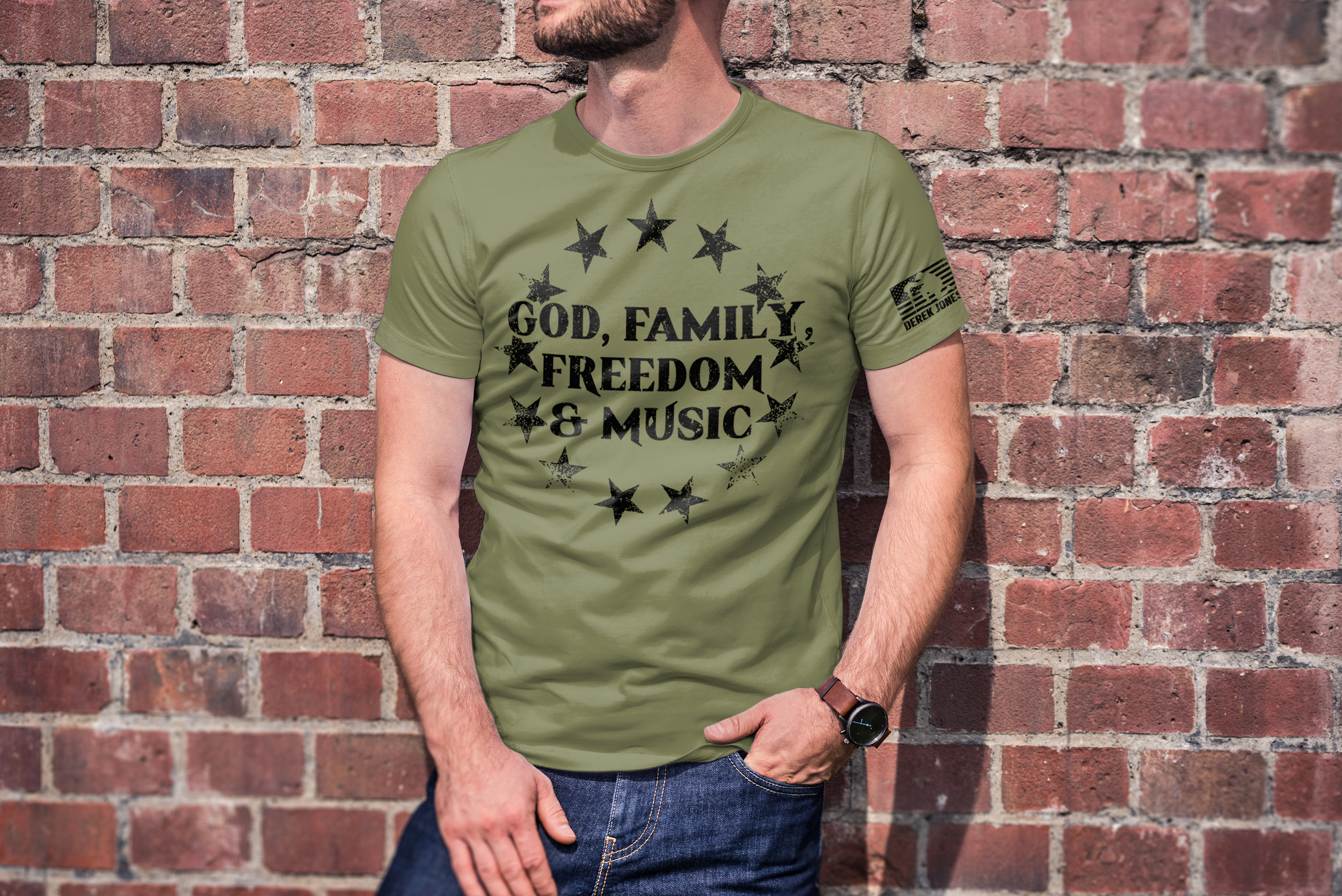 Derek Jones Round Stars Text Shirt Mockup 2.PNG