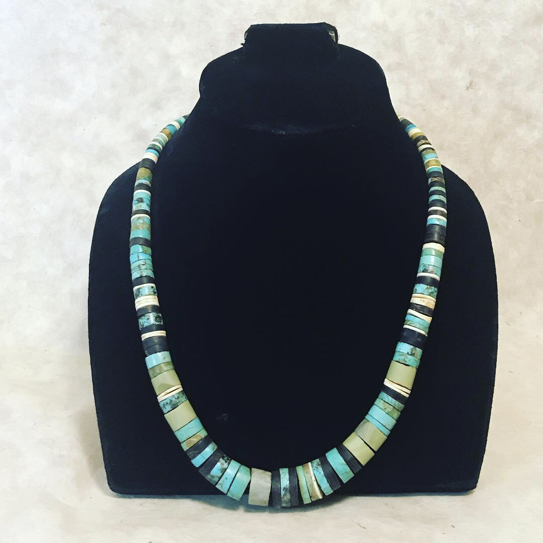 Turquoise Shell Necklace 