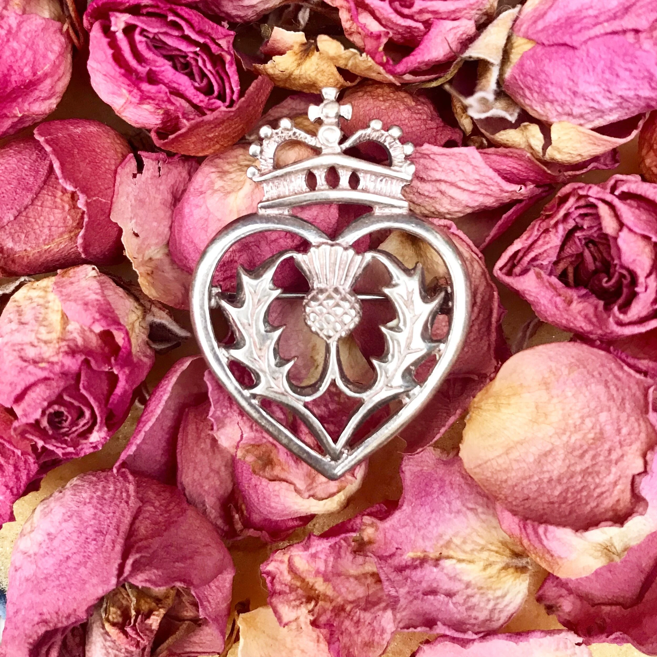 Scottish Heart Pin 