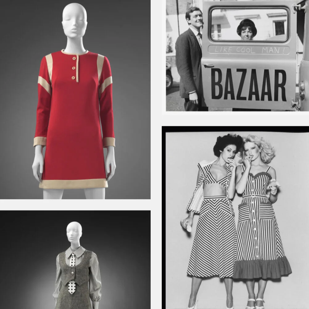 Images of Mary Quants work from the V&amp;A Dundee Exhibtion