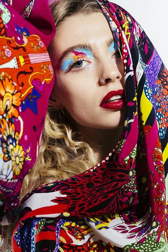 Paper Houses Connects with Helen Ruth Scarves