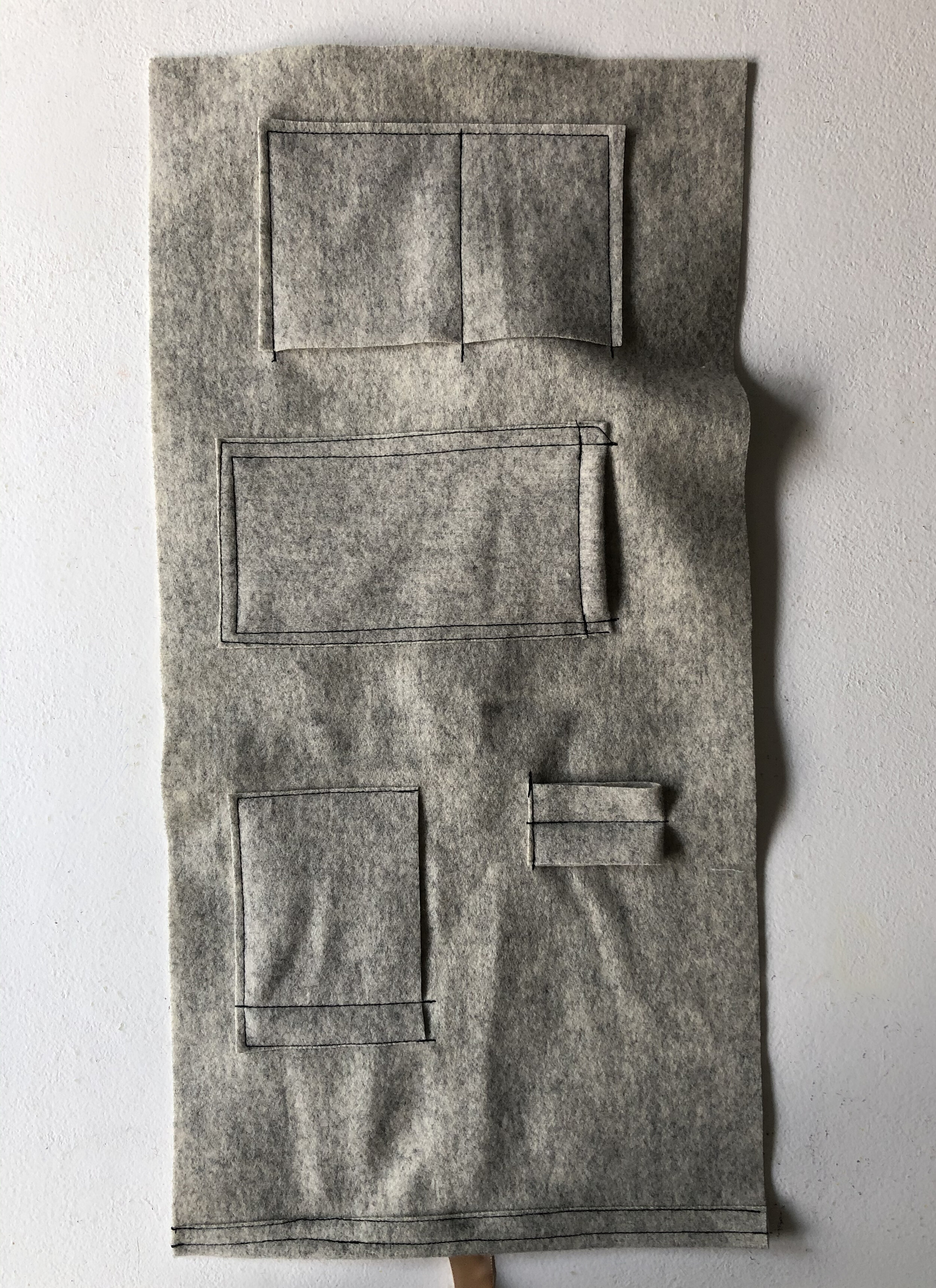 Sewing case inside