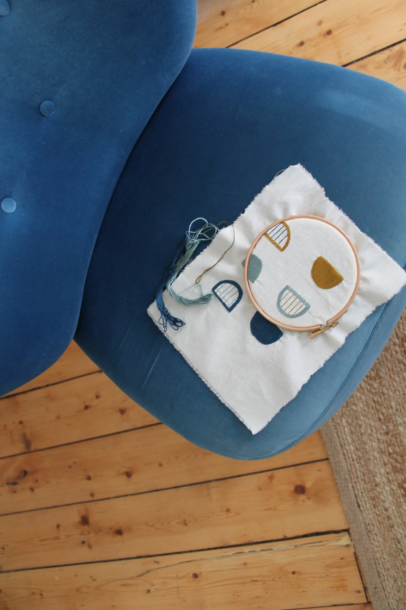 Creel Embroidery Kit