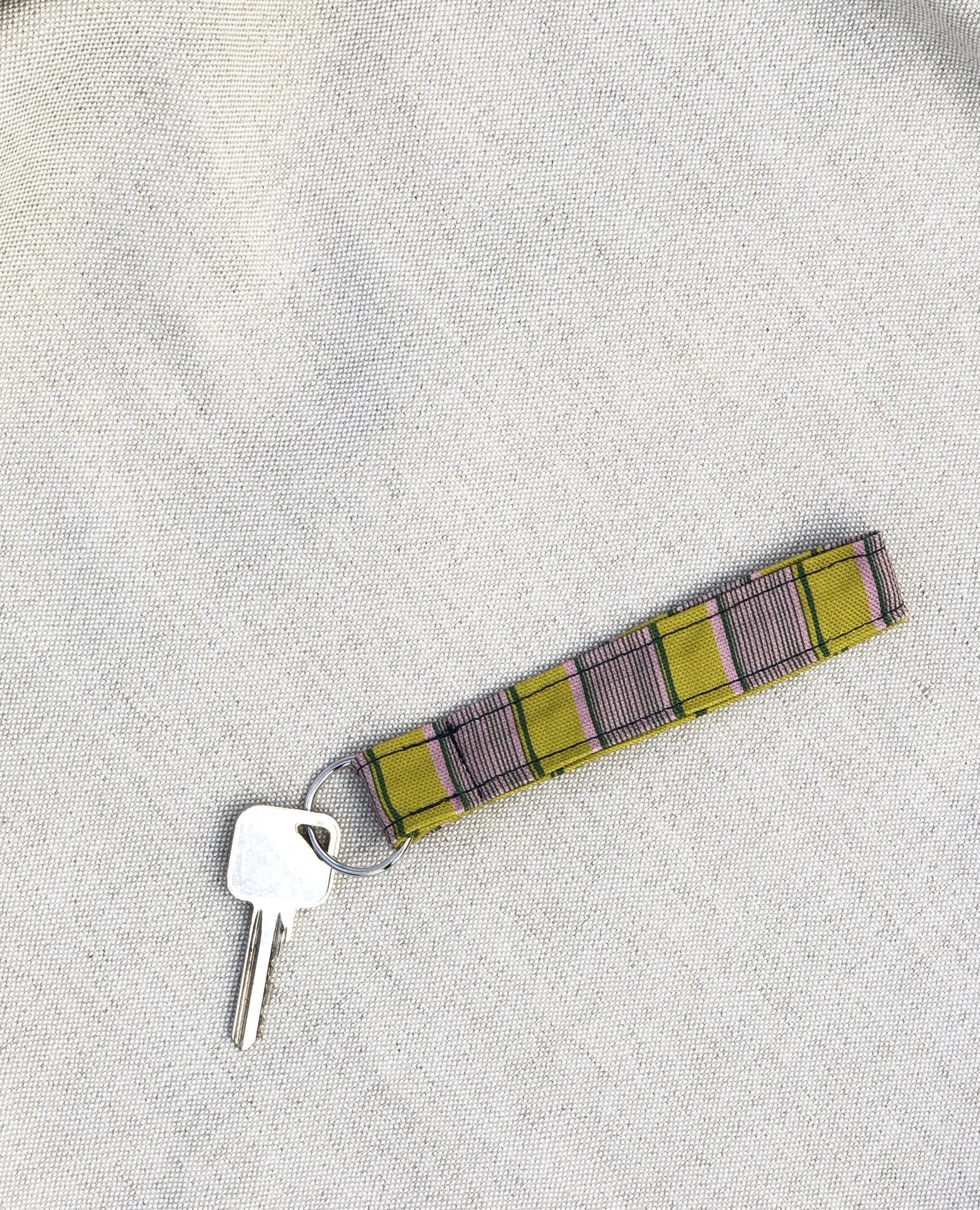 Arch Keyring - Yellow + Pink