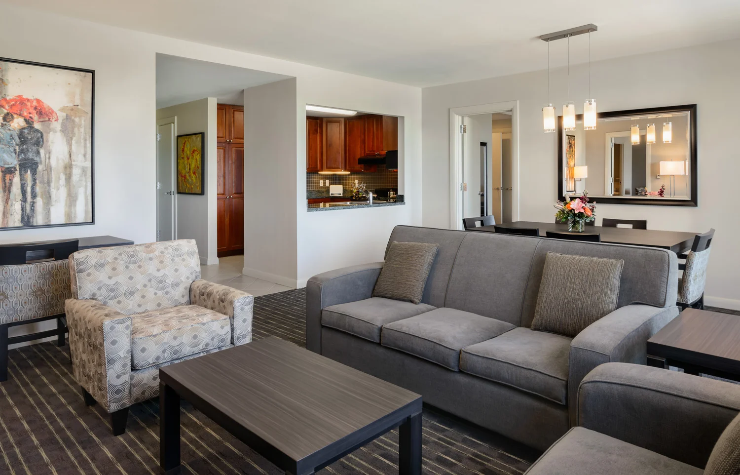Hotel Apartment Living Area
