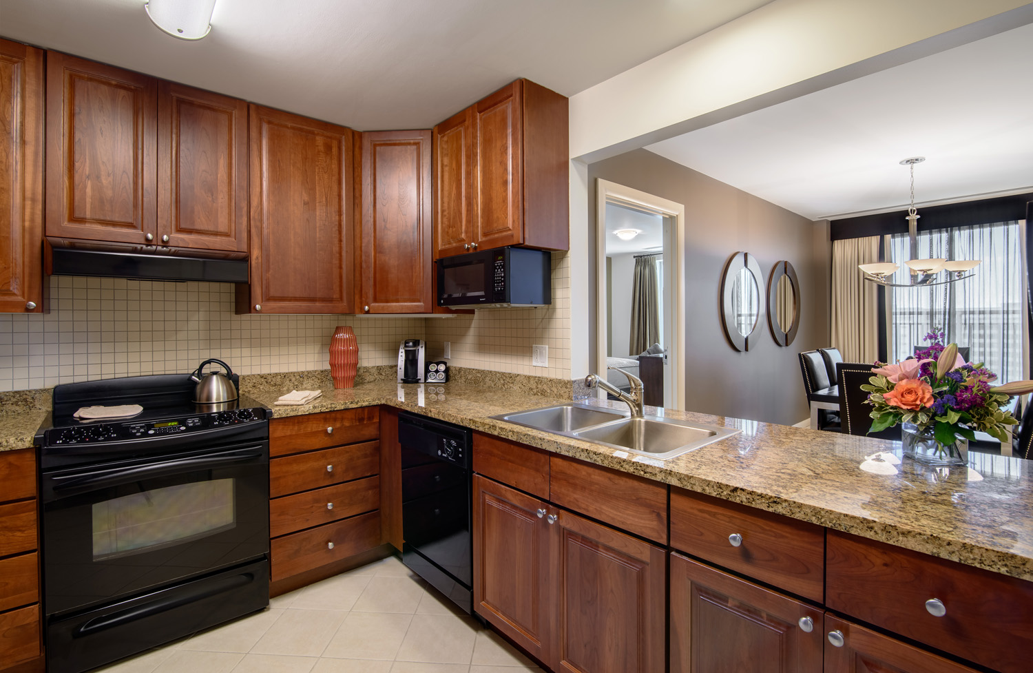 Apartment Hotel Full Kitchen