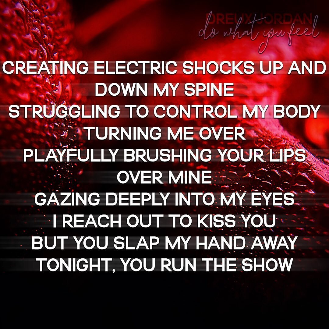 Electricity ⚡️ strikes. Will you give in?
.
.
.
#sensualpoetry #nsfwtextpost #nsfwposts #eroticwriter #eroticpoetry #eroticpoems #eroticpoet #nsfwposts #sensualwriting #sensualseduction #sensualwords #blackqueerlove #queererotica #erotica #eroticlite