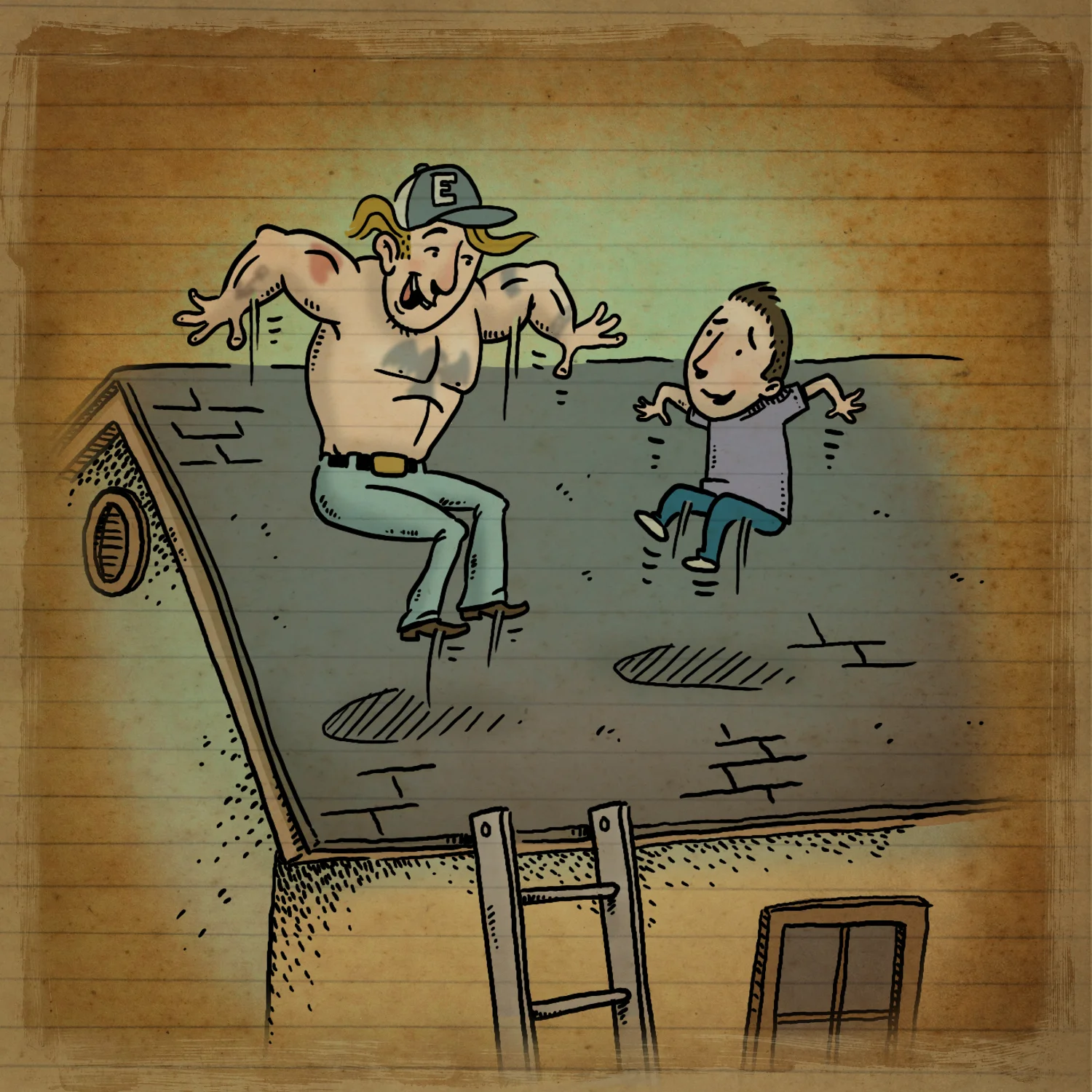 Episode 49 - Jump on the roof!