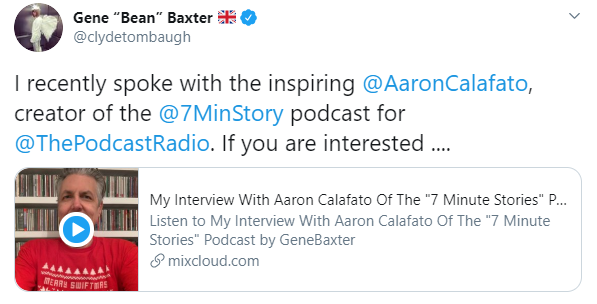 My interview with Gene "Bean" Baxter 