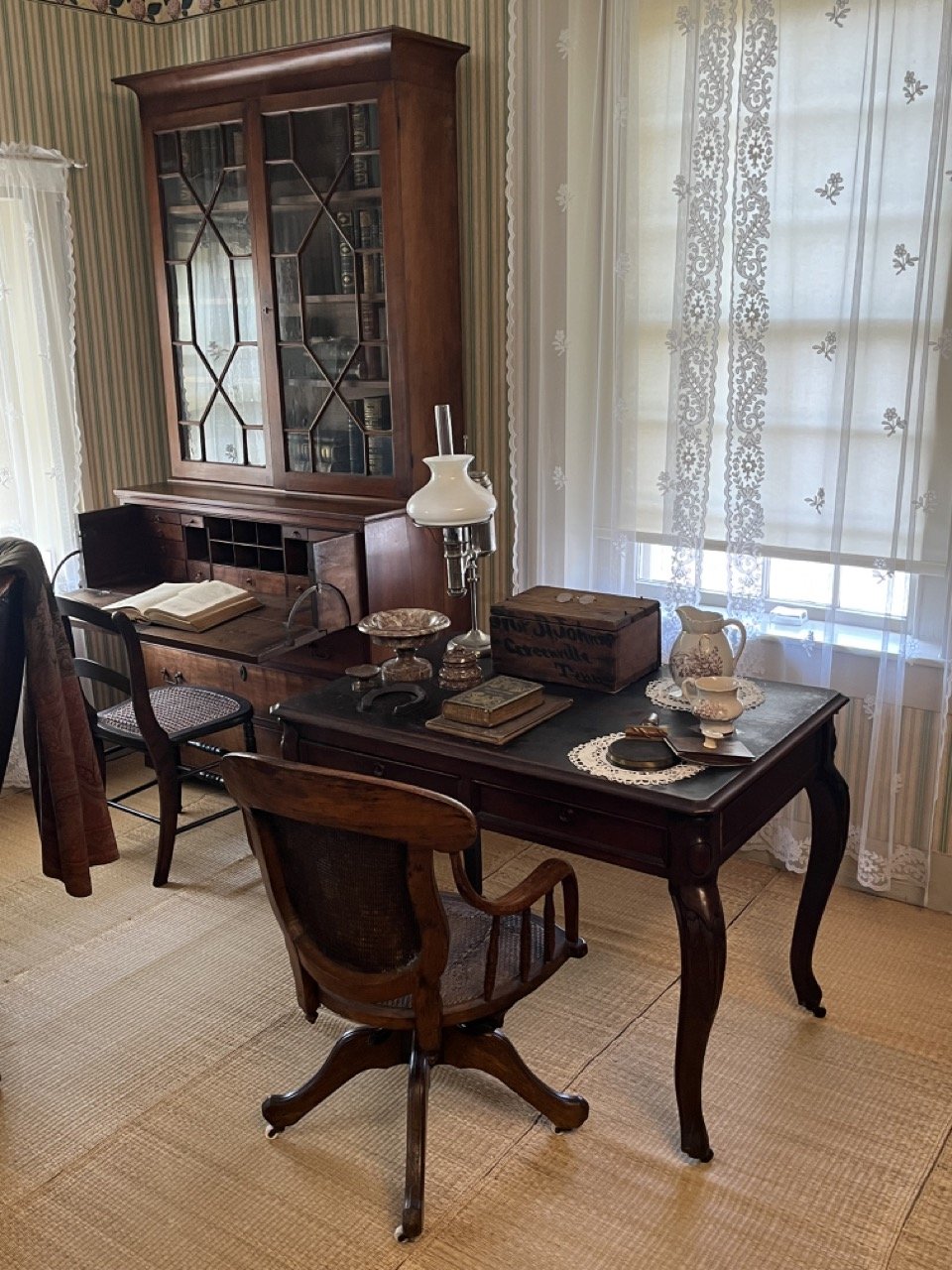 President Johnson's desk.