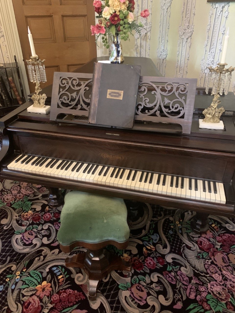 President Buchanan purchased this piano in 1865