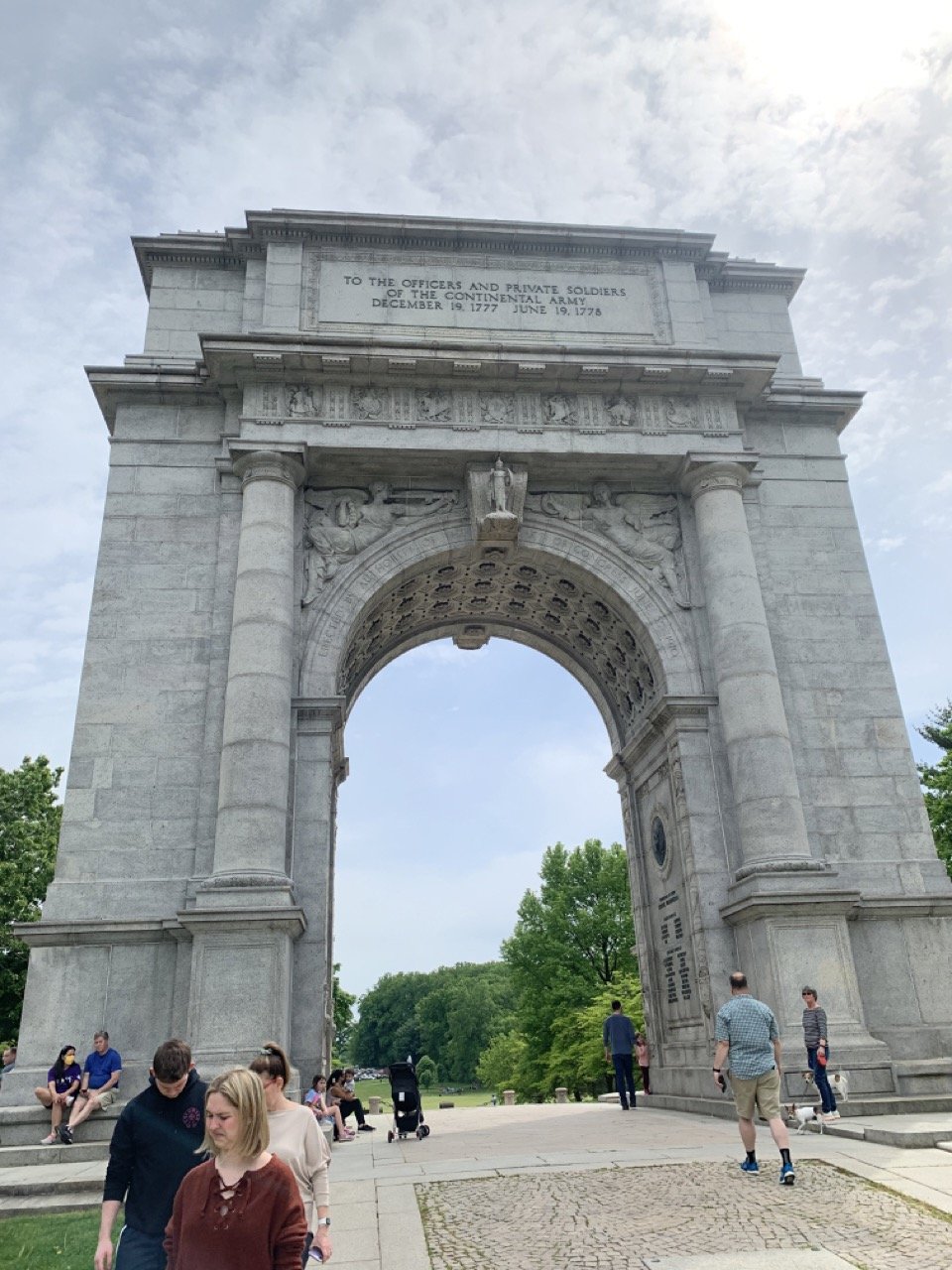 National Memorial Arch completed in 1917