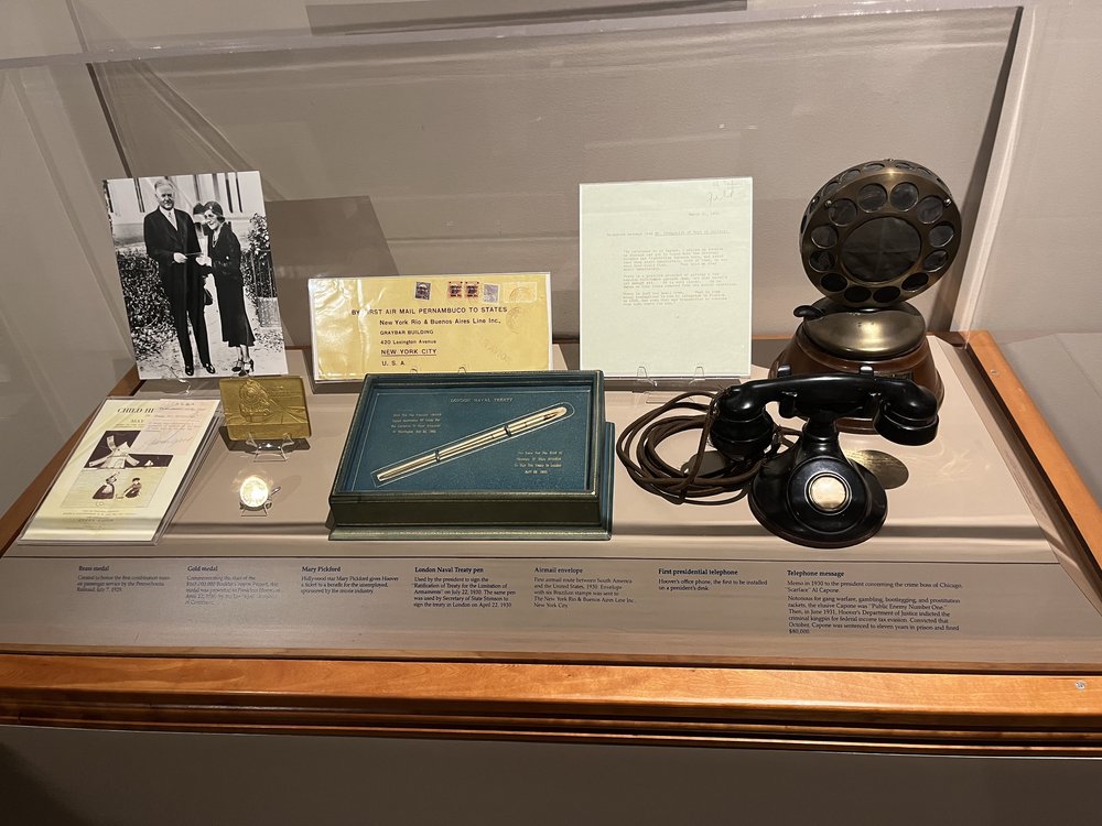 Hoover's desk phone - the first in the White House!