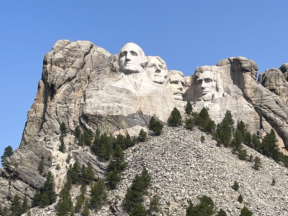 Mt. Rushmore up close