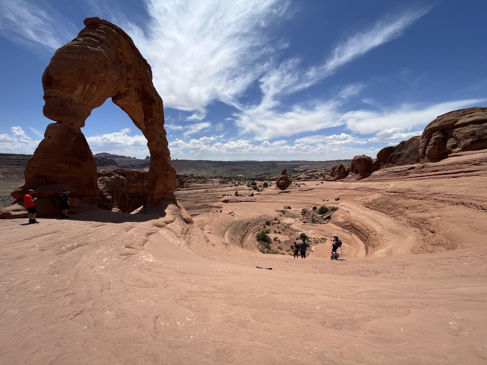 Delicate Arch!!!  The bowl next to it is pretty cool...