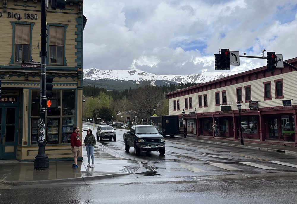 Breckenridge is gorgeous even with crappy weather