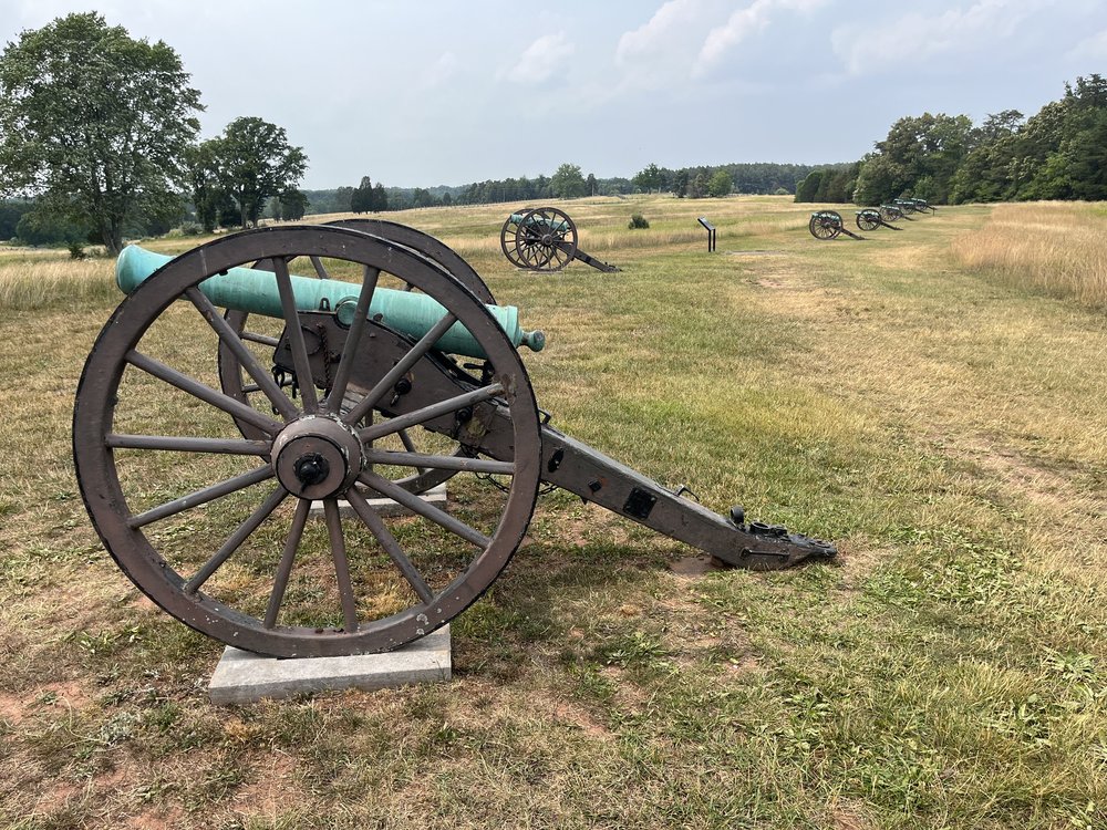 Confederate Artillery Position 1st battle