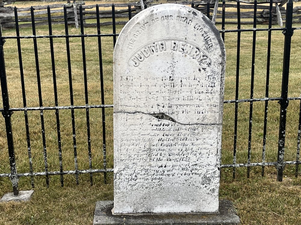 Judith Henry gravesite