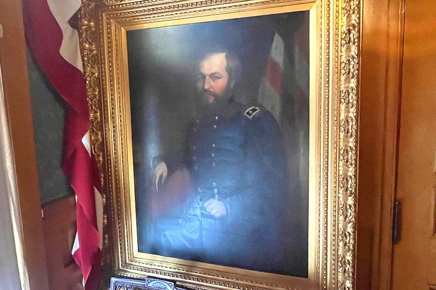 Love this painting of General Garfield