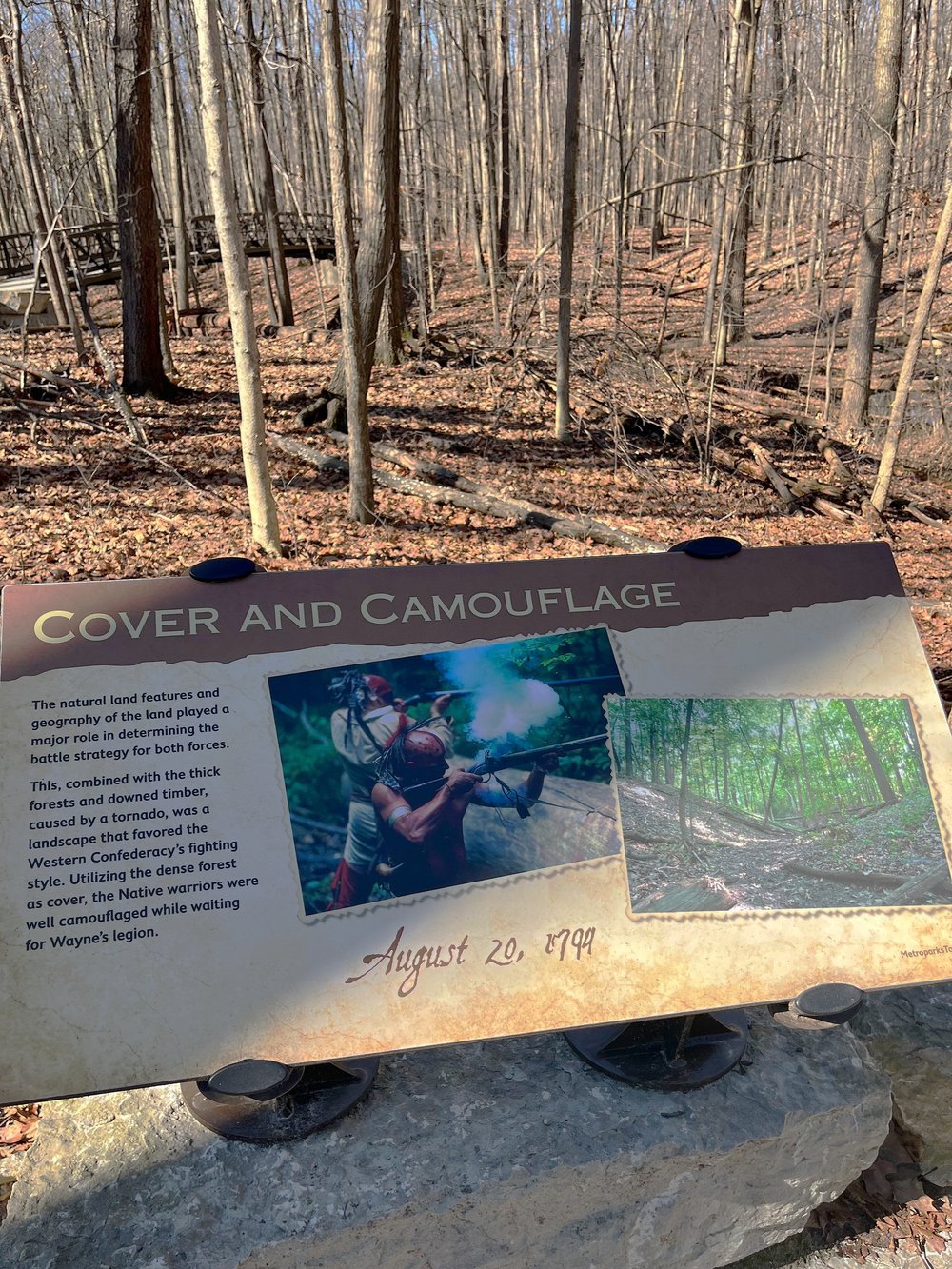 Land &amp; Fallen Timber provides camo