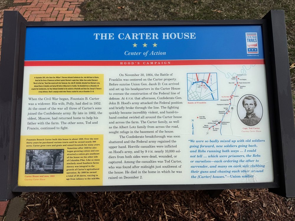 Story of Carter House &amp; Tod Carter