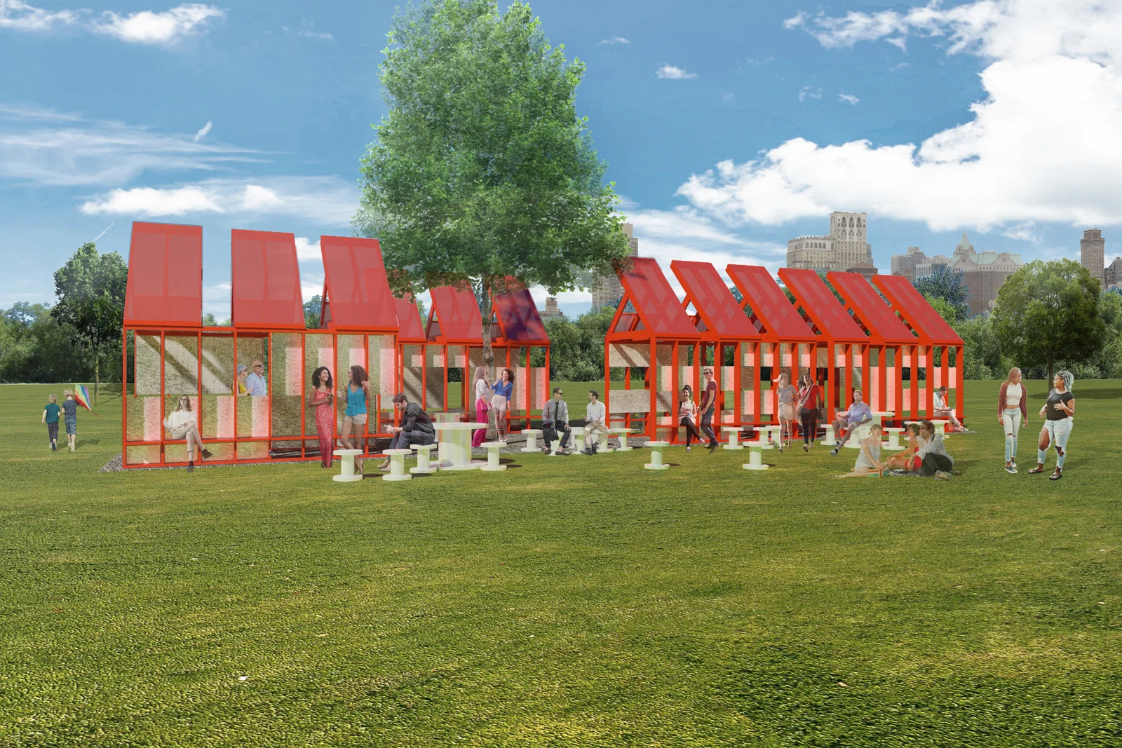 Rendering of the competition proposal