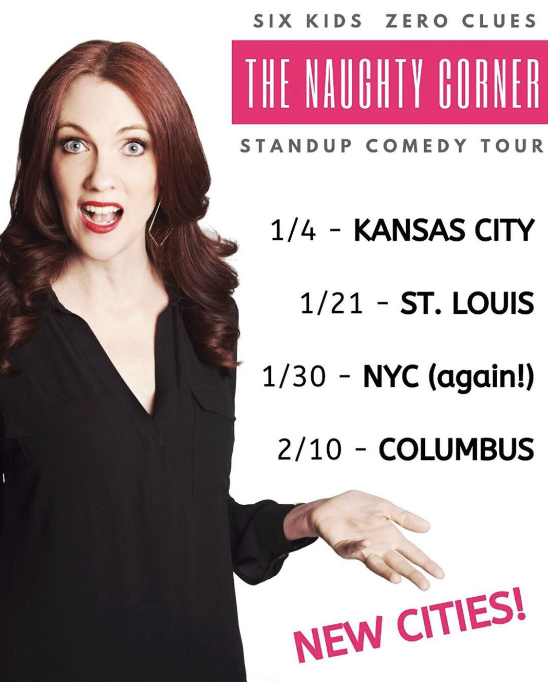 Opening for The Naughty Corner Tour with Jen Fulwiler