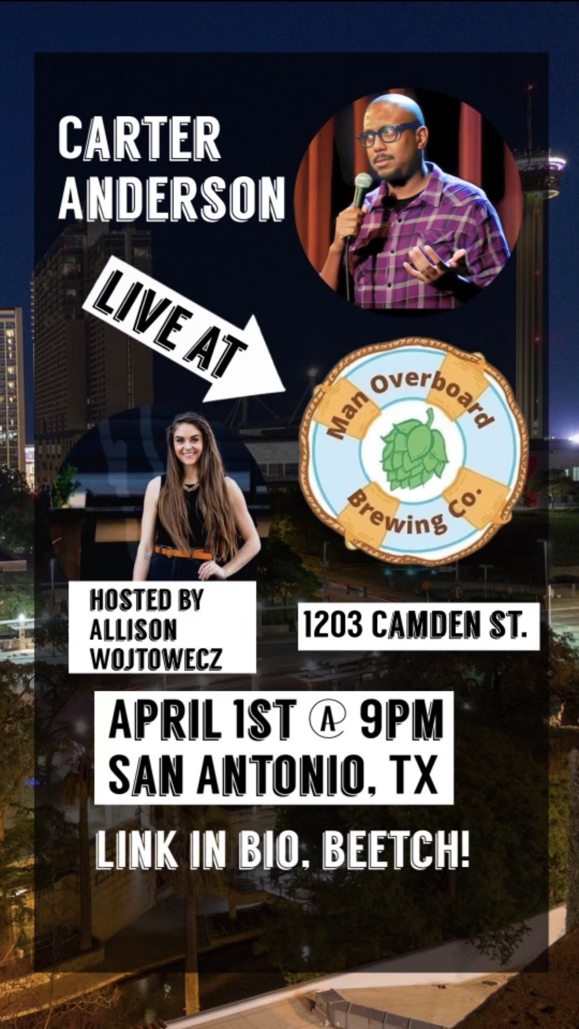 Featuring for Carter Anderson