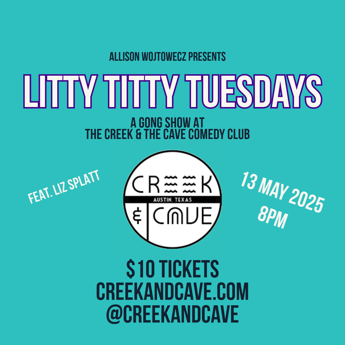 Litty Titty Tuesday w/ Liz Splatt
