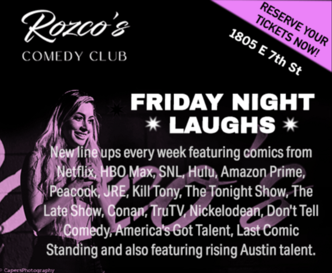 Friday Night Laughs (Austin, TX) (Copy)