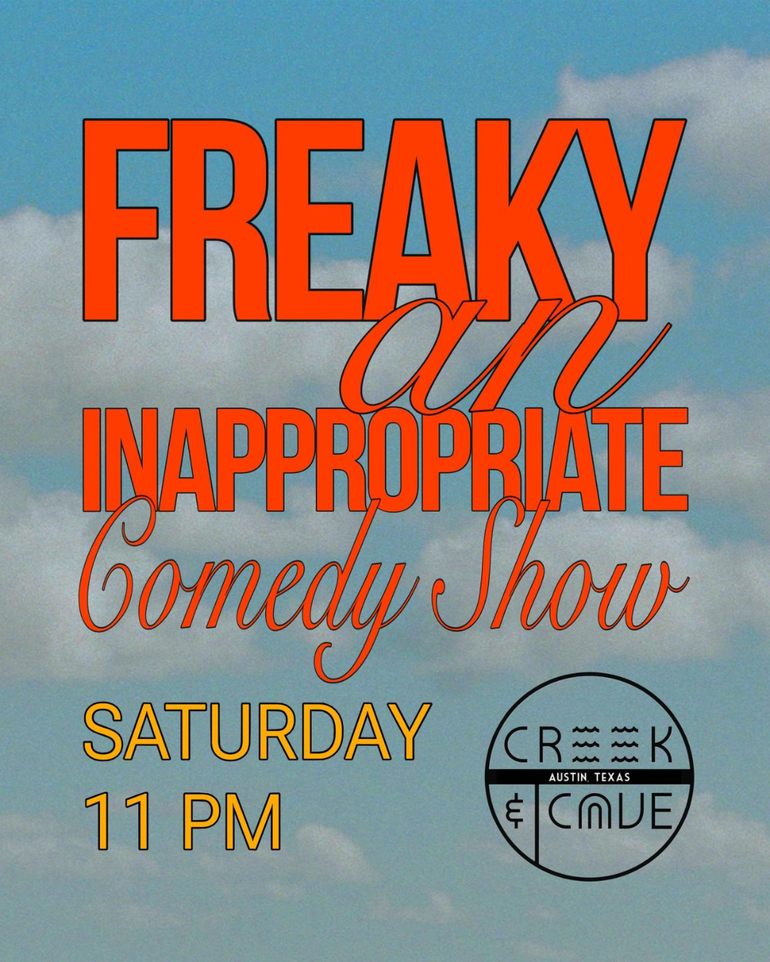 FREAKY: An Inappropriate Comedy Show (Austin, TX)