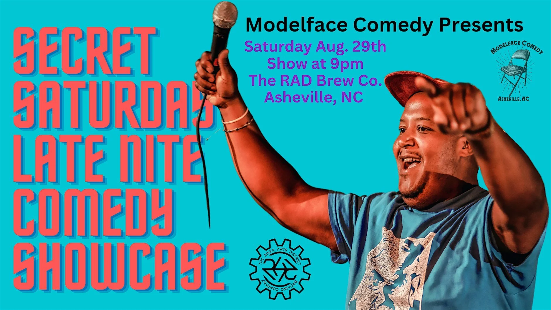 Secret Saturday Late Night Comedy Showcase (Asheville, NC)