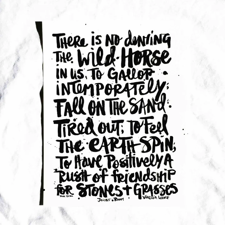 The BOMB | The Wild Horse in Us | 11 X 14