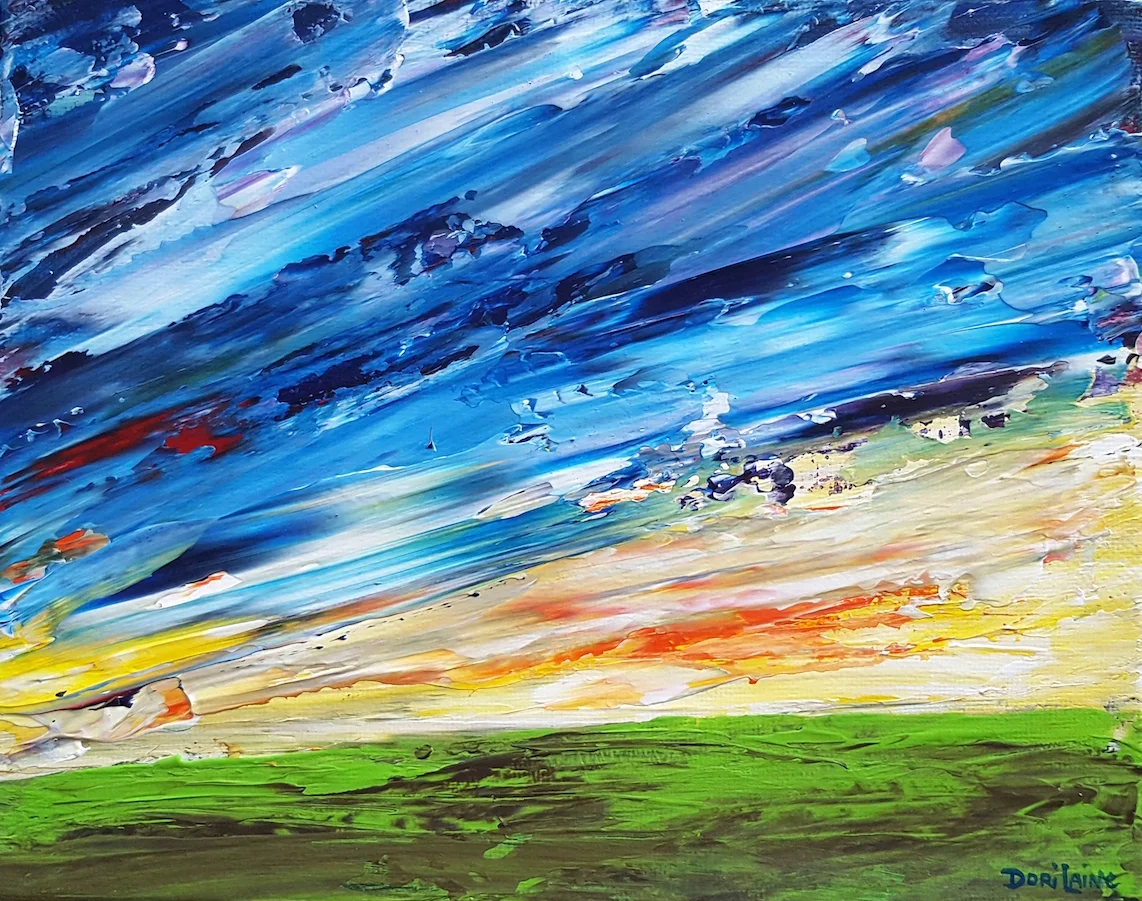 Small Prairie Sunset II | 8 x 10