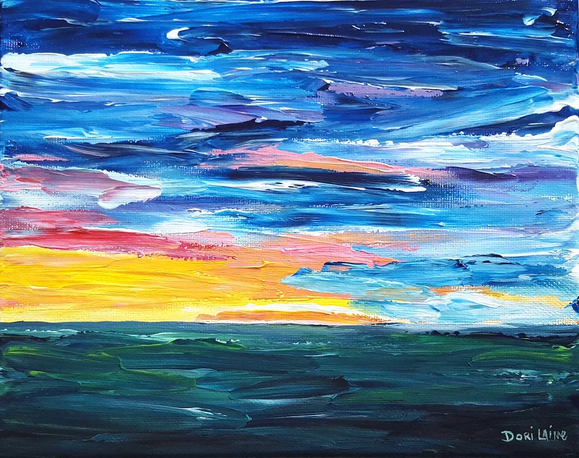 Small Prairie Sunset III | 8 x 10
