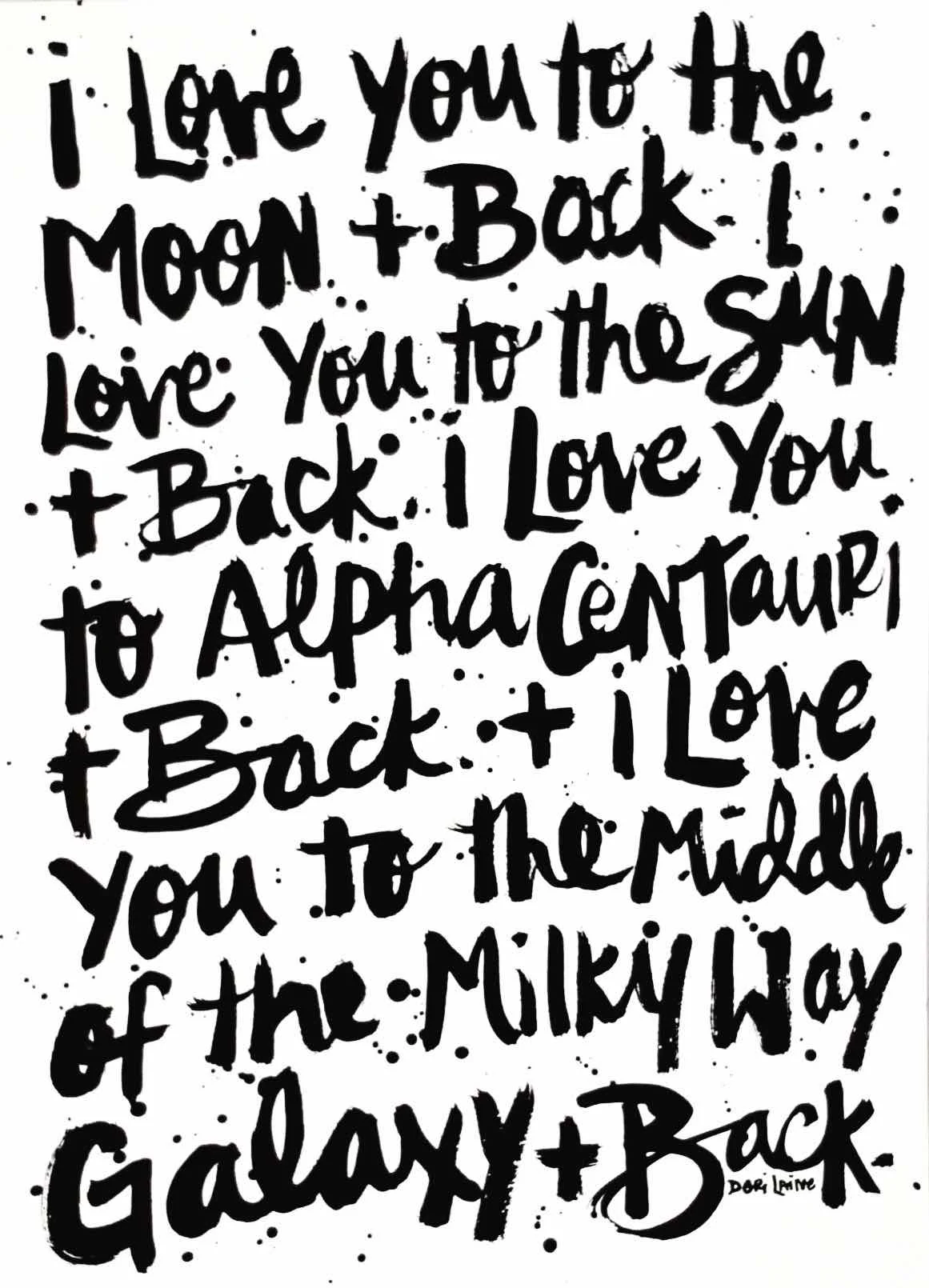 The SMASH | To the Moon + Back | 8 x 10