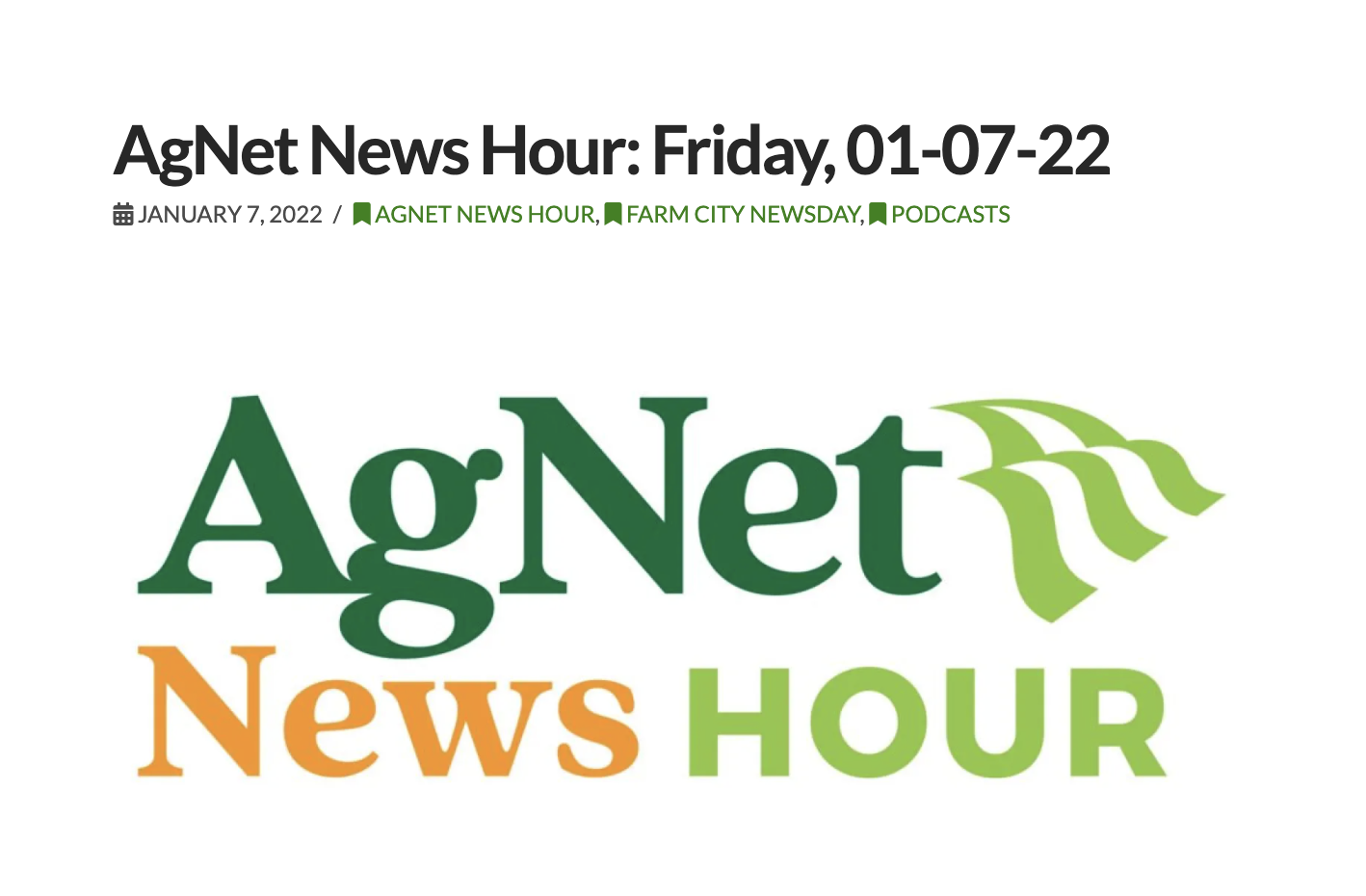 WRCCA Ex-Officio Jerome Pier talks with AgNet West