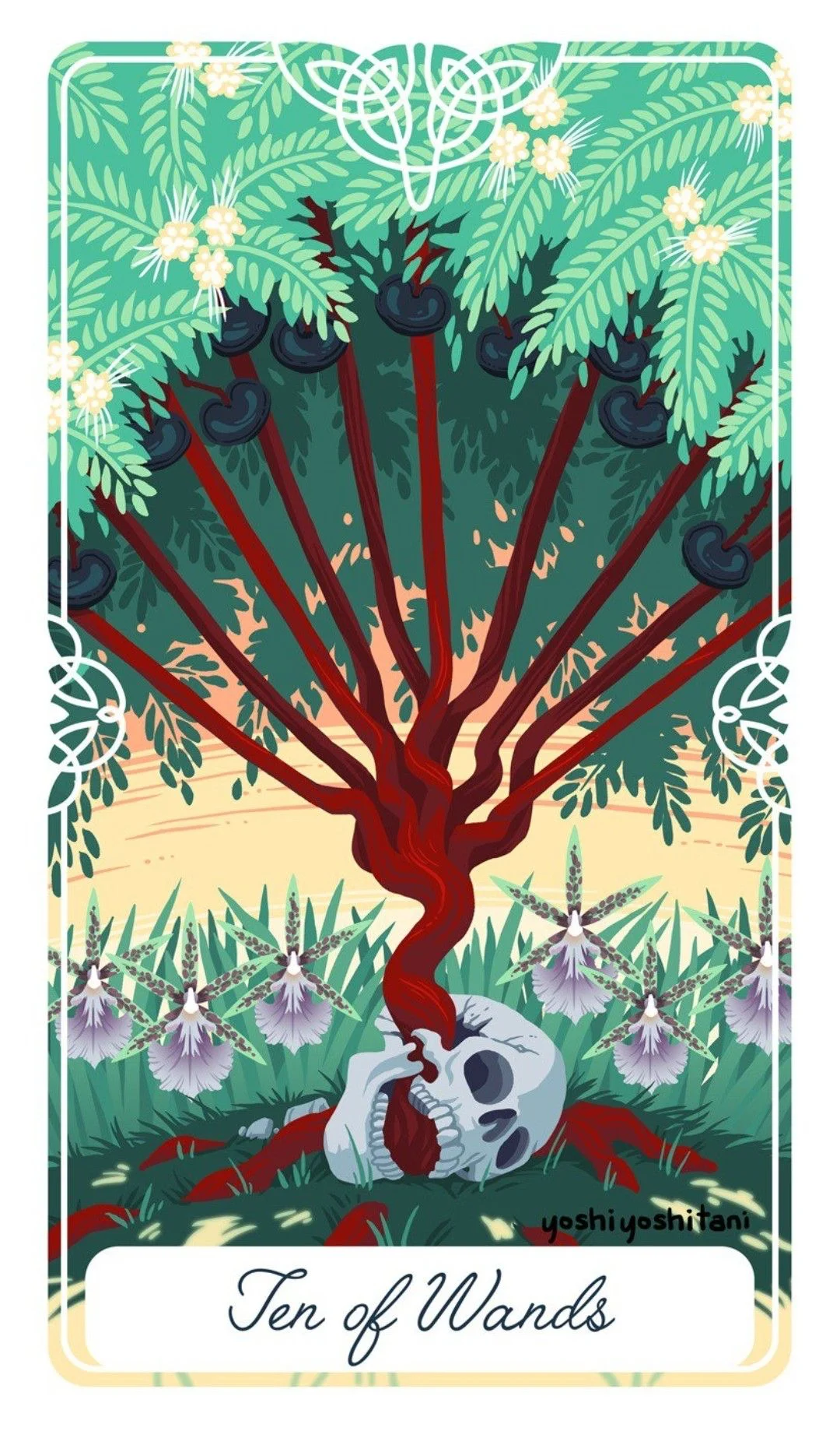 Image : Fairytale Tarot by Yoshi Yoshitani