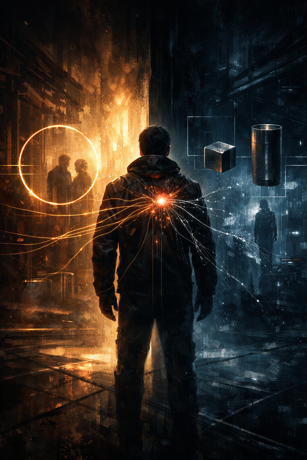 Sun square Neptune + Venus square Saturn