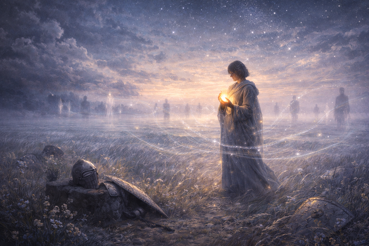 StoryScope for Mars in Pisces : THE SEASON OF QUIET BLADES