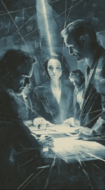 Mercury conjunct Mars + Saturn