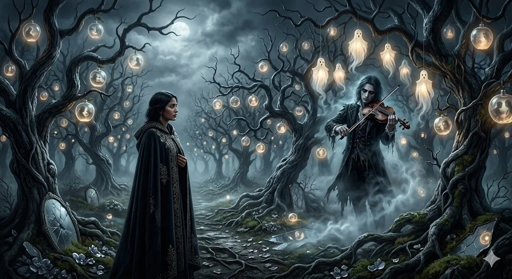 StoryScope for Venus square Neptune : THE ORCHARD OF GLASS HEARTS