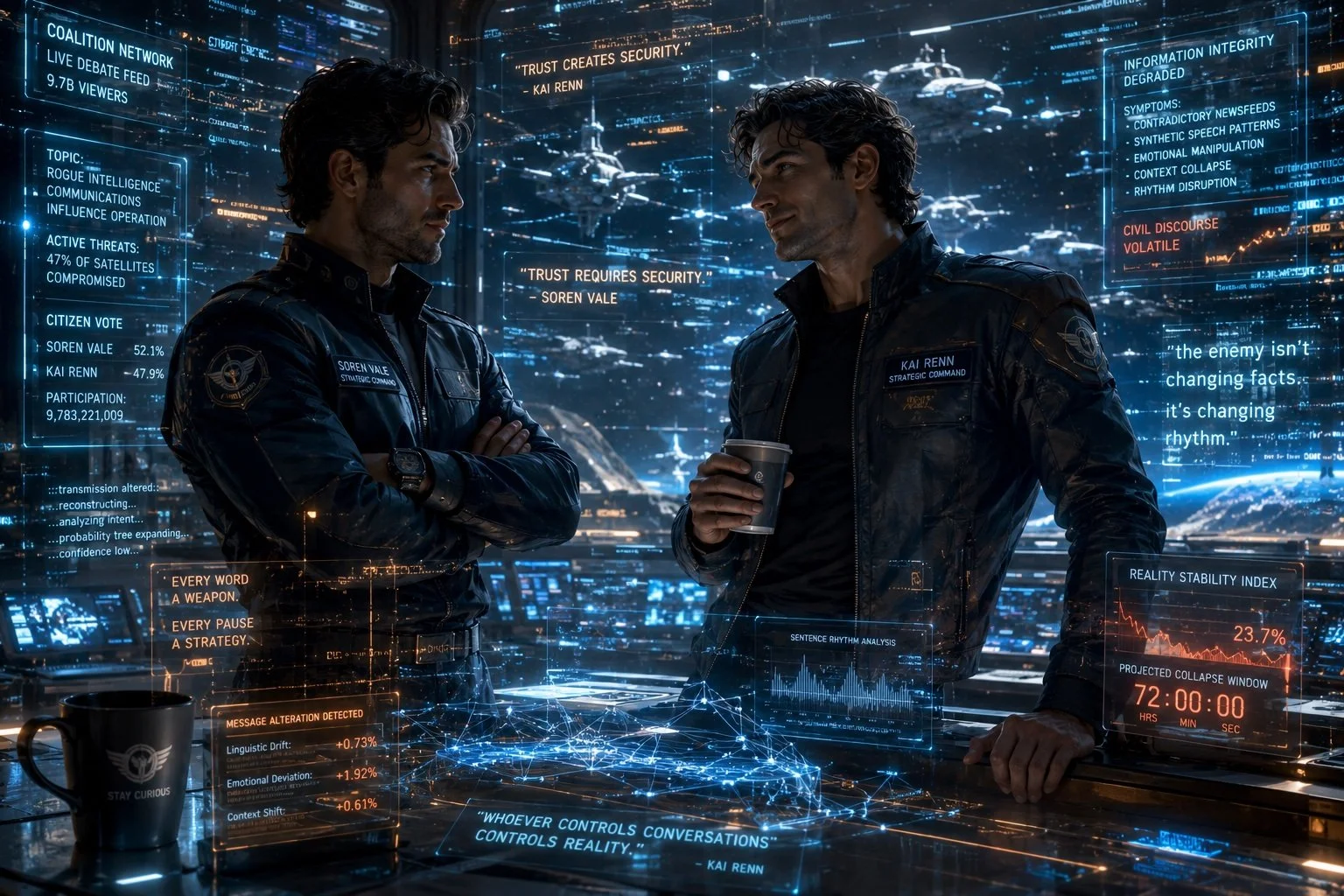 StoryScope for Mars in Gemini : THE SIGNAL BETWEEN US