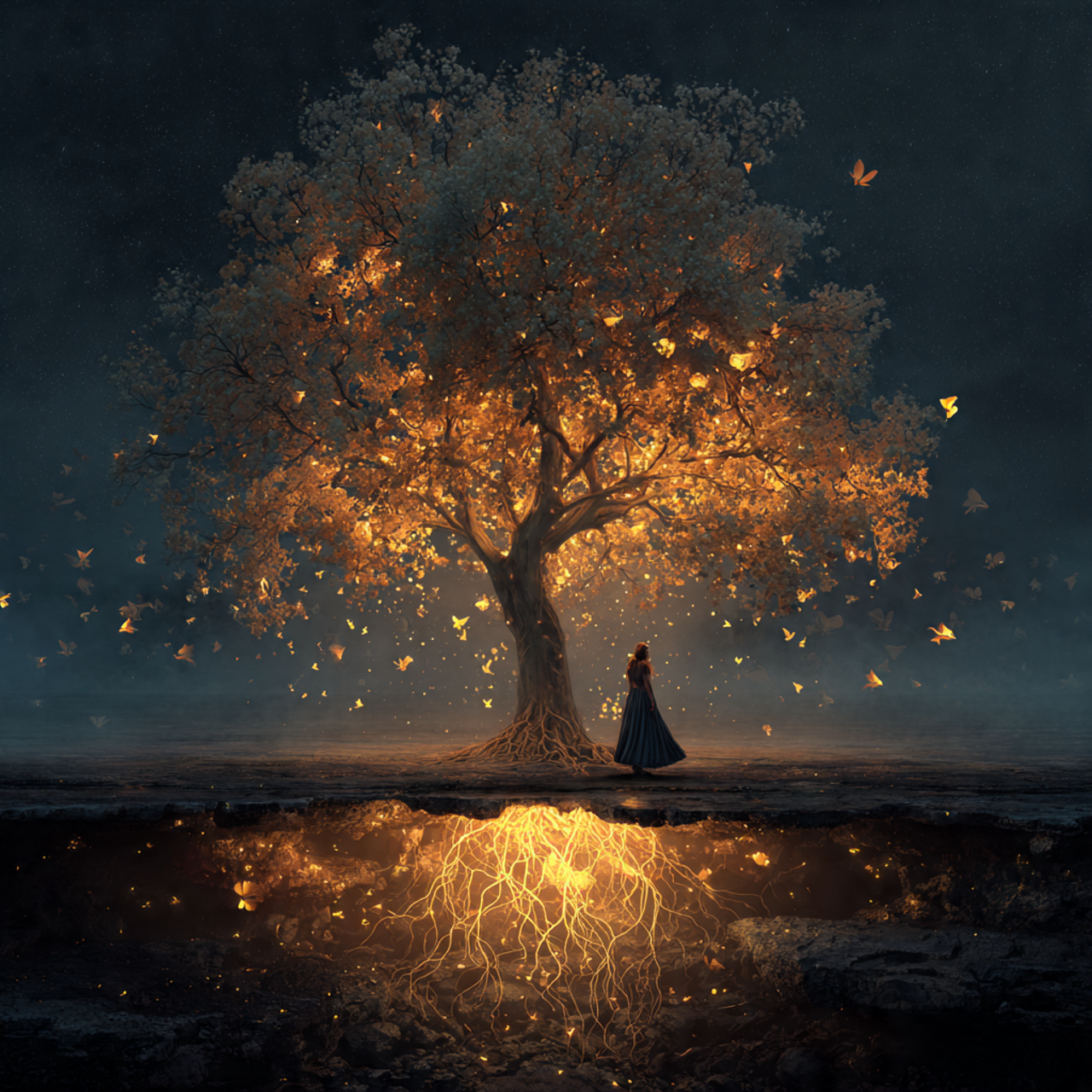 StoryScope for Chiron Retrograde in Taurus : THE ORCHARD THAT REMEMBERED