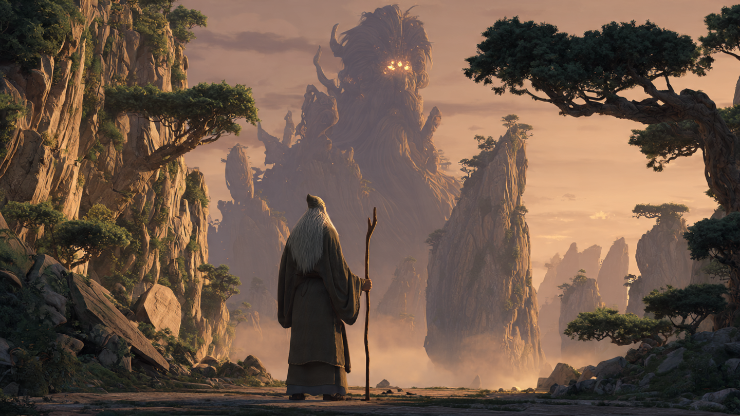 StoryScope for Sun trine Saturn Rx : THE MOUNTAIN THAT BOWED