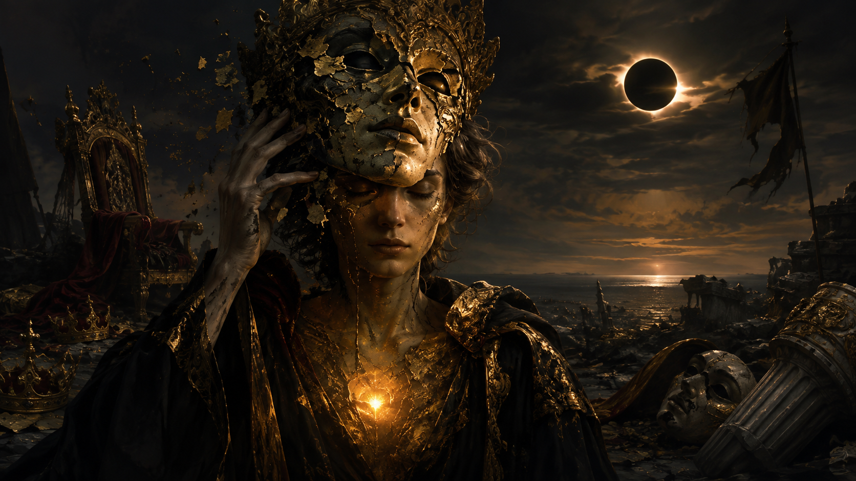 New Moon in Leo + Solar Eclipse