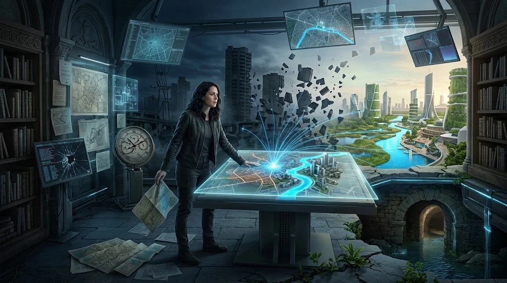 StoryScope of the Week : THE CARTOGRAPHER OF POSSIBLE FUTURES