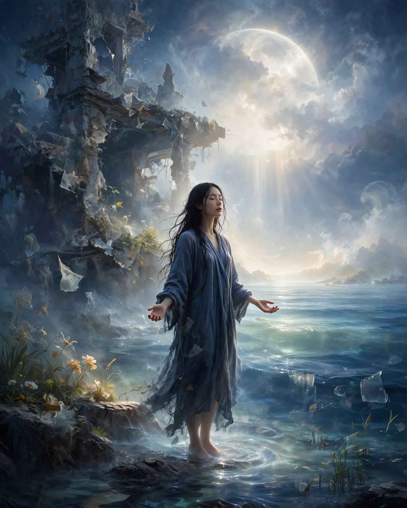 Full Moon in Pisces + Lunar Eclipse