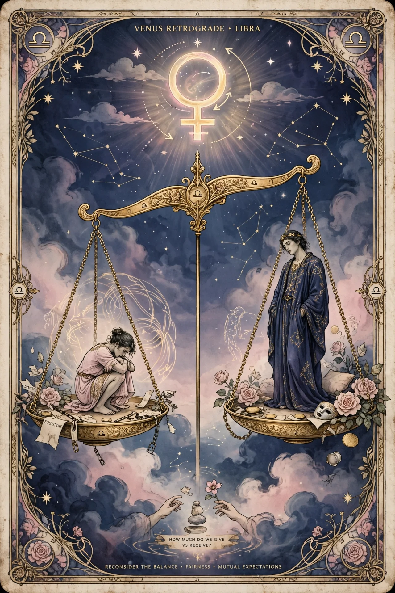 Venus Retrograde in Libra (25 Oct ~ 13 Nov)