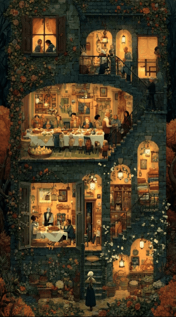 StoryScope for Venus conjunct Jupiter : THE HOUSE THAT REMEMBERED EVERYONE